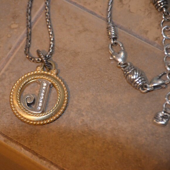 Brighton Initial J Necklace - Picture 2 of 7